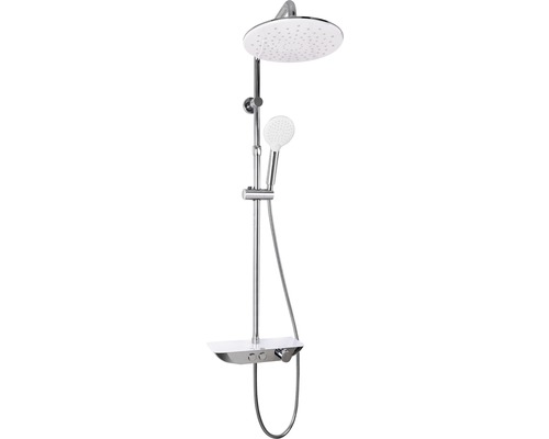 Duschsäule mit Kopf- und Handbrause
