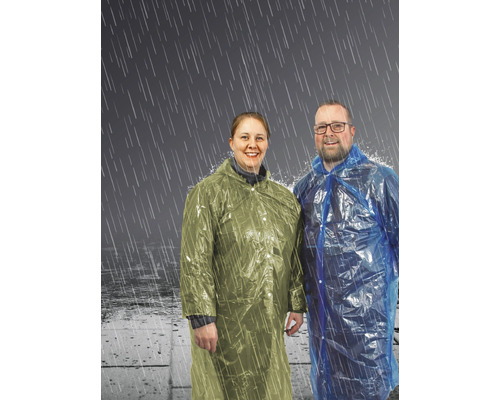 Leipold&Döhle Poncho de pluie en vinyle couleurs assorties
