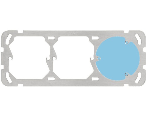 Kallysto Montageplatte 3fach (3xT13) horizontal