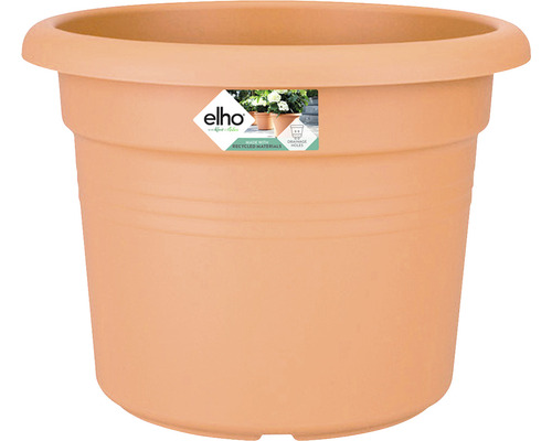 Pot de fleurs elho Green Basic plastique Ø 55 H 41 cm terre cuite