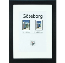 Bilderrahmen Holz Göteborg schwarz 30x40 cm