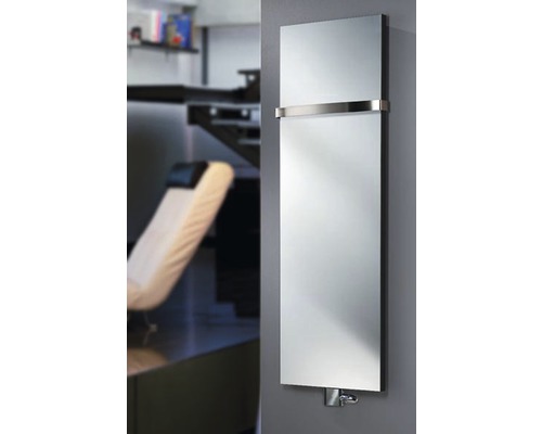 Radiateur de salon New York 1806 x 608 mm anthracite avec un miroir