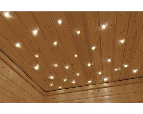 Sauna Sternenhimmel LED Karibu