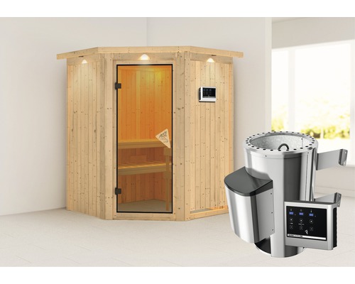 Elementsauna Karibu Achat II Komfort