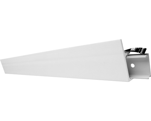 Profilé universel à clipser Tine 1x 2 m avec 4 clips Luminaire LED dans un boîtier blanc