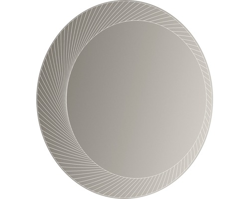 Miroir éclairé à LED Tessin 80 cm 45053 IP 44 (protégé contre les corps étrangers et les projections d'eau)