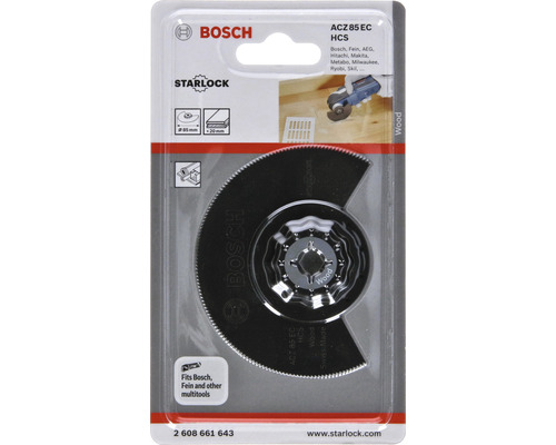 Bosch Starlock ACZ 85 EC HCS Sägeblatt für Holz