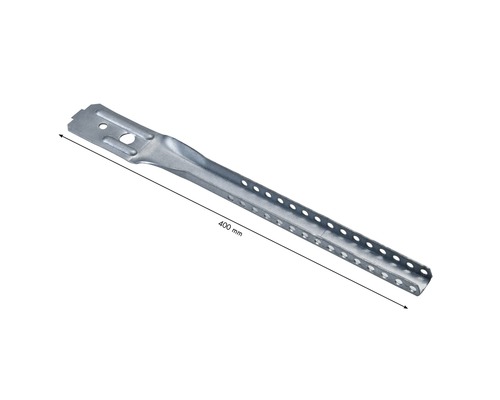 Angle de montage perforé, longueur 400 mm