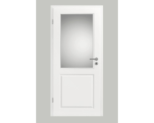 Porte intérieure Pertura Pila 03 blanc (semblable à RAL 9010) 73,5x198,5 cm gauche avec découpe GR (sans vitrage)