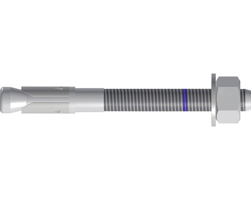 Boulon d'ancrage Tox S-Fix Pro M16x145/28, 10 pièces Boulon d''ancrage avec filetage, écrou et rondelle