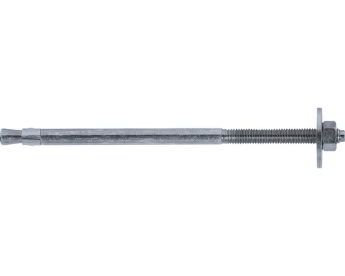 Boulon d'ancrage Tox Slim Fix M12x200/106+121, 25 pièces Ancre métallique lourde avec écrou et rondelle