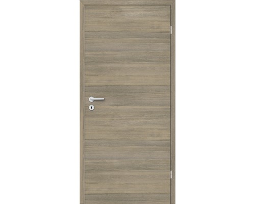 Porte intérieure avec poignée et serrure