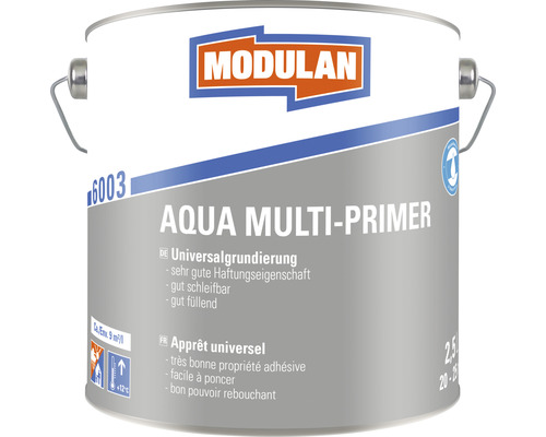 Modulan Aqua Multi-Primer en pot de peinture