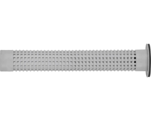 Douille treillis TVM-SHK 15x85, 20 unités Extension de tube plongeur de siphon gris en plastique