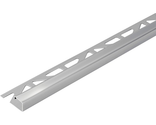 Profilé de finition Dural Squareline 10 mm longueur 250 cm acier inoxydable