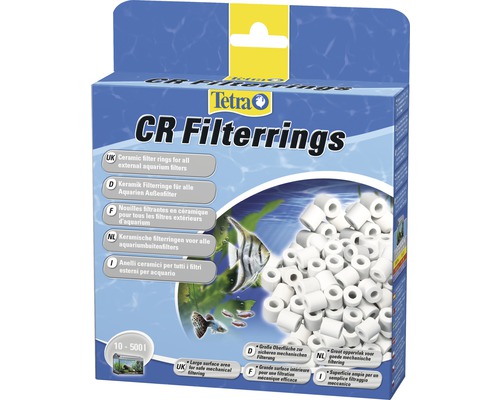 Tetra Keramik Filterringe CR 800 ml Tetra CR Filterrings pour filtres extérieurs d''aquarium en emballage