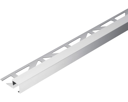 Abschlussprofil Dural Squareline 10 mm Länge 250 cm Aluminium Natur