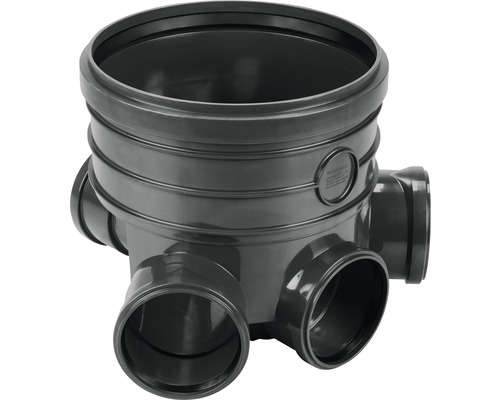 Pièce de dérivation multiple en plastique pour installation d''eaux usées