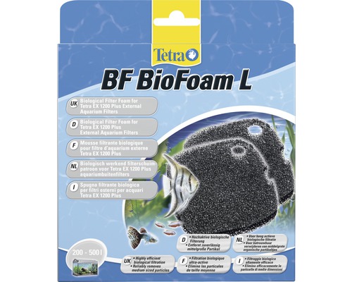 Tetra BF BioFoam L Mousse filtrante pour aquariums