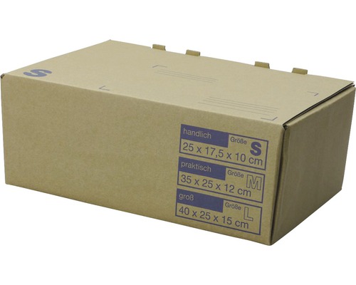 Carton d'expédition Cargo Point 175 x 100 x 250 mm carton ondulé 3,7 l à 25 kg