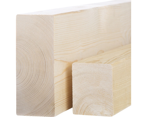 Bois de construction Si 80x80x6500 mm épicéa Bois de construction Si 80x80x6500 mm épicéa