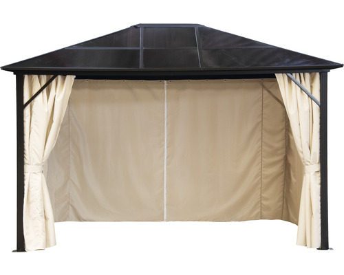 Tonnelle de jardin avec rideaux pour l''extérieur