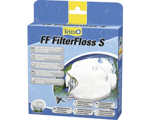 Ouate synthétique Tetratec FF 600/700 Tetra FF Filterfloss S pour filtres extérieurs d''aquarium EX 600 et EX 800