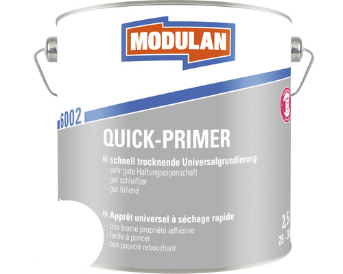 Sous-couche MODULAN 6002 Quick-Primer blanc 2,5 l