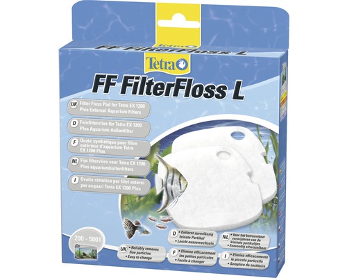 Ouate synthétique Tetratec FF 1200 Tetra FF FilterFloss L pour filtres d''aquarium