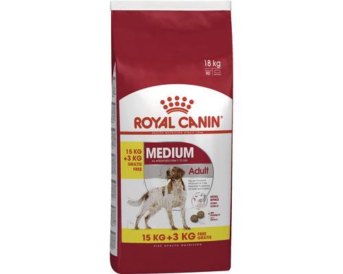 ROYAL CANIN Hundefutter trocken Medium Adult 15+3 kg