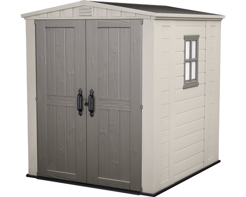 Gartenschuppen mit Doppeltür und Fenster