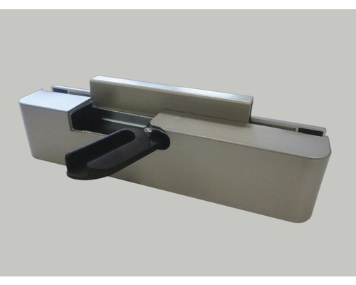 Poignée de fenêtre en métal avec poignée noire