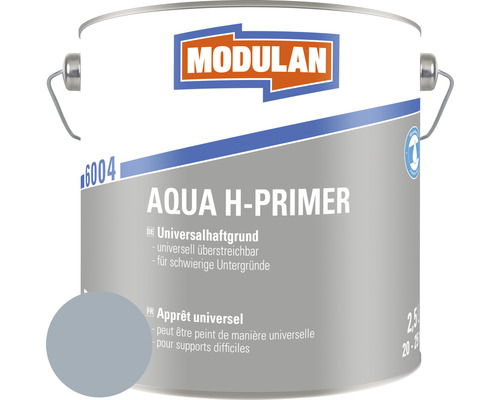 Sous-couche MODULAN 6004 Aqua H-Primer RAL 7001 gris argenté 2,5 l