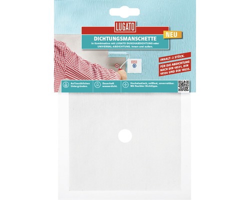 Manchette d'étanchéité Lugato pack de 2 pièces Manchette d''étanchéité Lugato, deux pièces