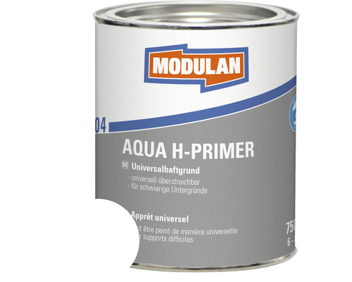 Sous-couche MODULAN 6004 Aqua H blanc 750 ml Modulan Aqua H-Primer Primaire d''adhérence universel Boîte
