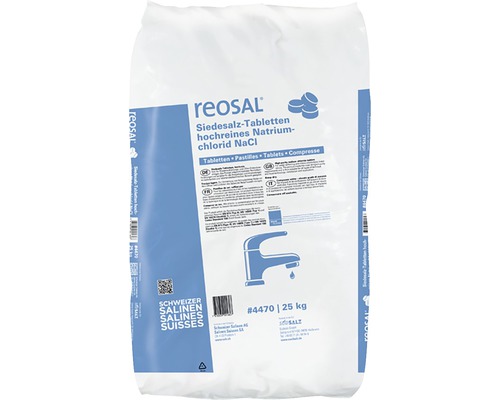 Regeneriersalztabletten Reosal für Wasserenthärtung 25 kg