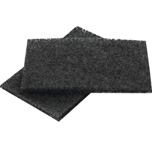 Deux tapis filtrants rectangulaires