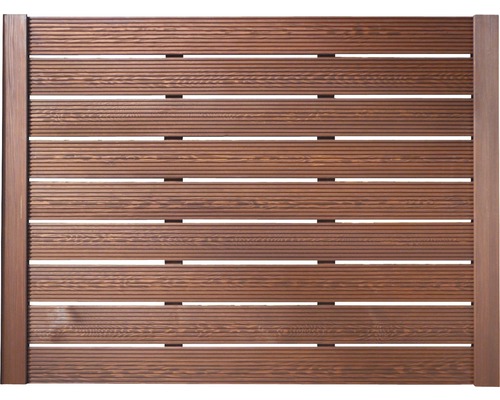 Élément principal, construction modulaire type de clôture BuildiFix C 180 x 135 cm marron