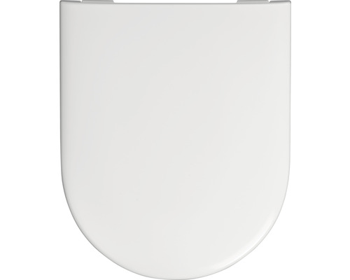 Abattant WC REIKA CURE blanc avec frein de chute automatique et Quick&Clean pour Laufen Pro, Villeroy & Boch Omnia Architectura, Villeroy & Boch Subway 1.0, Villeroy & Boch O.novo, Noro Well Abattant de WC en plastique