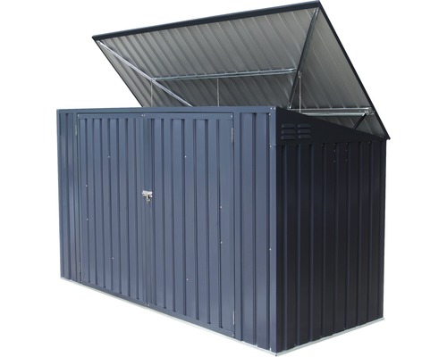 Metall Gerätebox mit geöffnetem Deckel