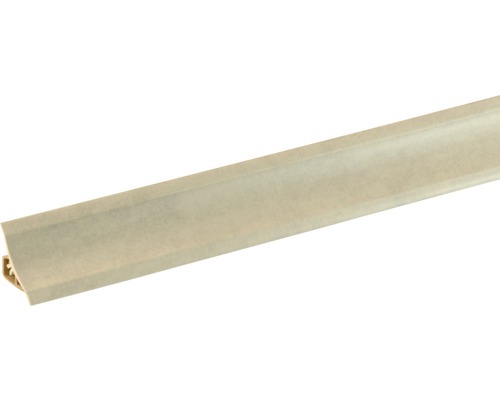 Profilé de finition mural béton 44374 longueur: 3000 mm Plinthe en plastique
