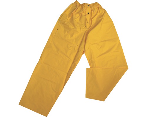 Pantalon de travail imperméable jaune taille L