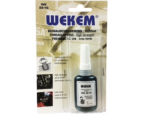 Freinage de vis très forte WK 22-70 WEKEM 1 ml