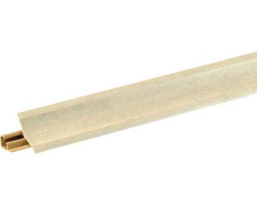 Plinthe en plastique avec fixation par clips