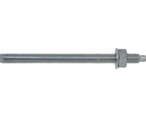 Barre filetée A4, TGS 8/110, 10 unités Boulon d''ancrage avec écrou et rondelle