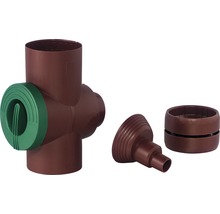 Filtre de descente pluviale pour eau de pluie avec accessoires