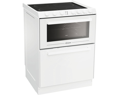 Freistehender Elektroherd mit Glaskeramikkochfeld und Backofen der Marke Candy