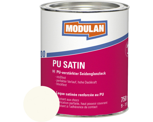 MODULAN 6100 PU Satin Lack RAL 9010 reinweiss 2,5 L