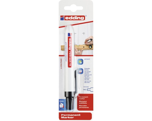 Edding Retract 11 Permanentmarker in Verpackung