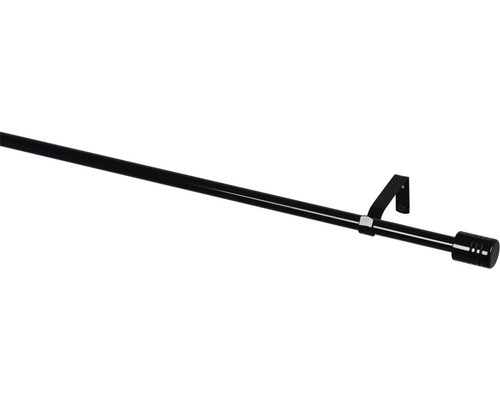 Gardinenstange mit Träger zur Wandmontage